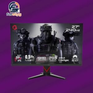 جيم أون شاشة ألعاب QHD بحجم ‎27"‎ 240Hz Fast